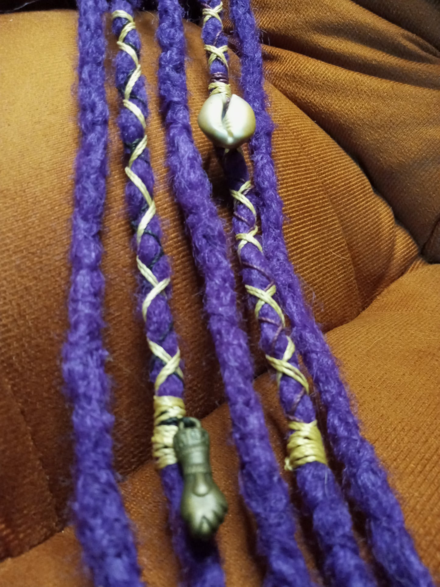 Dreads Removíveis no elástico