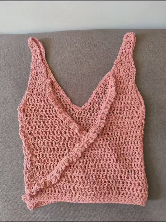 Blusinha Transpassada Rosé