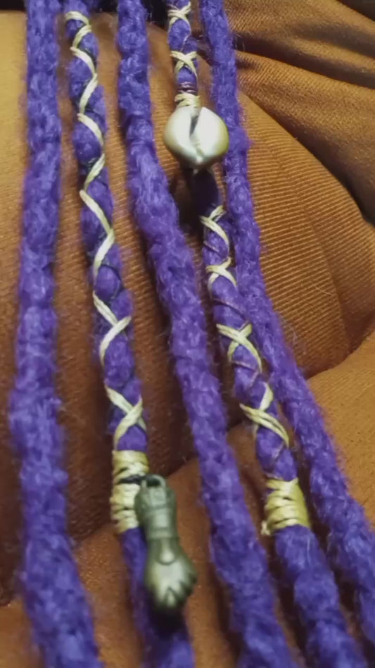 Dreads Removíveis no elástico