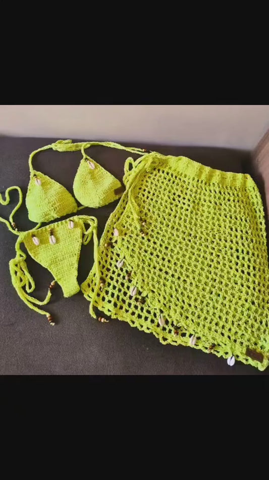 Conjunto Bikini e Mini saidinha