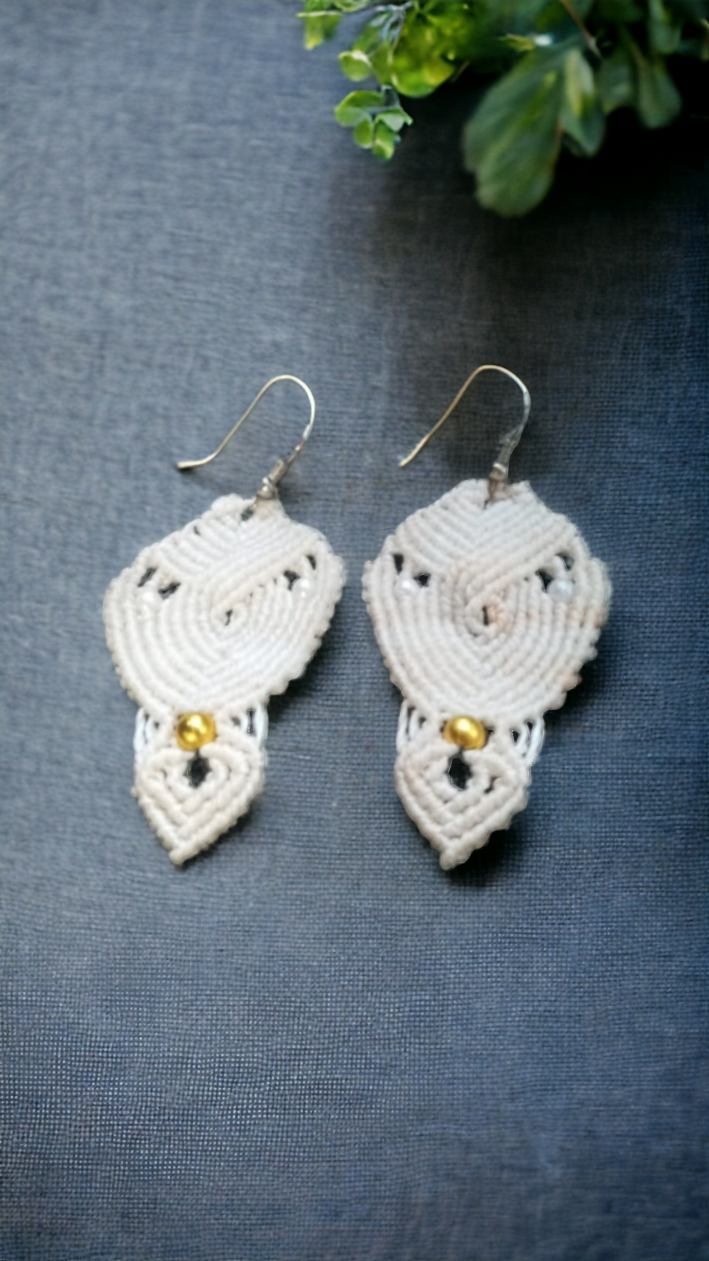 Brincos Artesanais Macrame