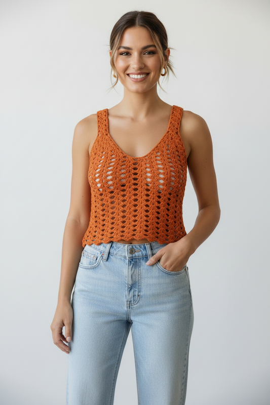 Blusinha Laranja 🧡