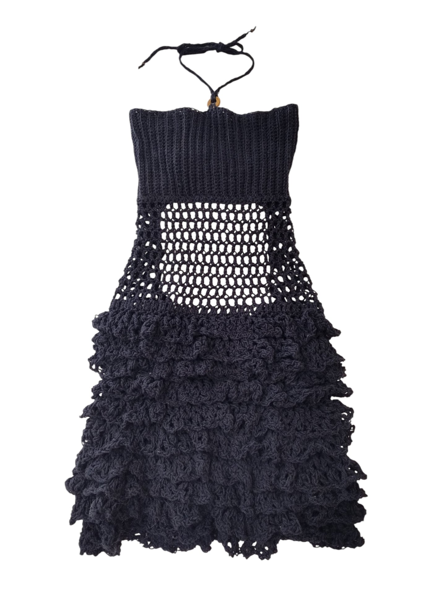 Vestido com babados